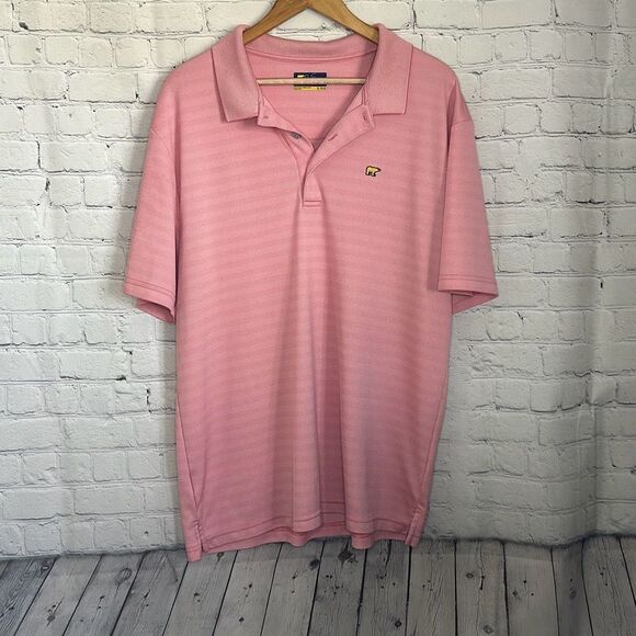 Men's XL Jack Nicklaus Pink Short Sleeve Golf Polo Shirt - Picture 1 of 8